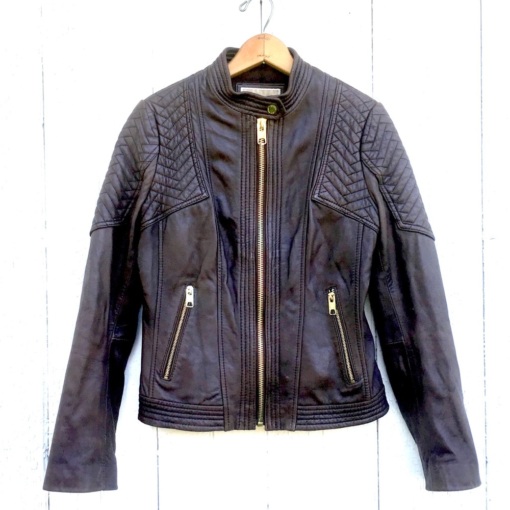 Michael Kors Leather Jacket
